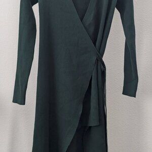 Banana Republic Ribbed Wrap Dress New with Tags